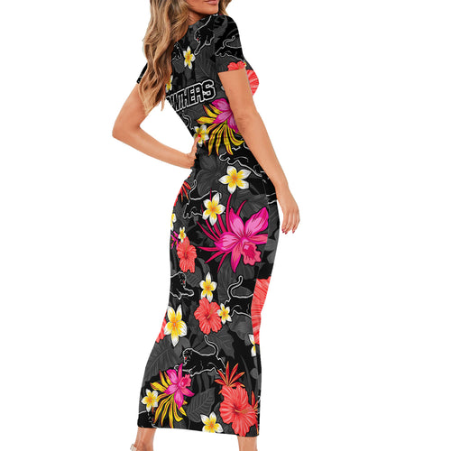 panthers-rugby-family-matching-short-sleeve-bodycon-dress-and-hawaiian-shirt-beautiful-floral-pattern-spring-summer-vibe
