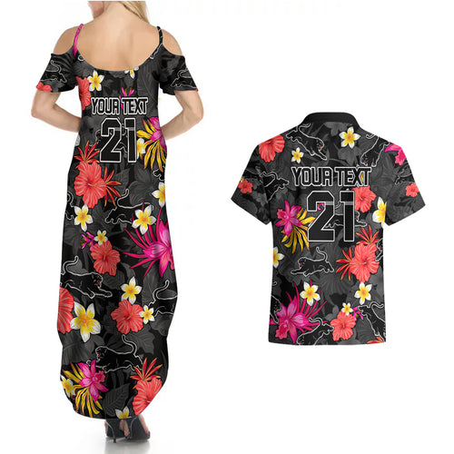custom-panthers-rugby-couples-matching-summer-maxi-dress-and-hawaiian-shirt-beautiful-floral-pattern-spring-summer-vibe