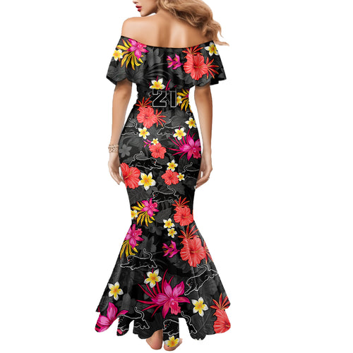 custom-panthers-rugby-family-matching-mermaid-dress-and-hawaiian-shirt-beautiful-floral-pattern-spring-summer-vibe