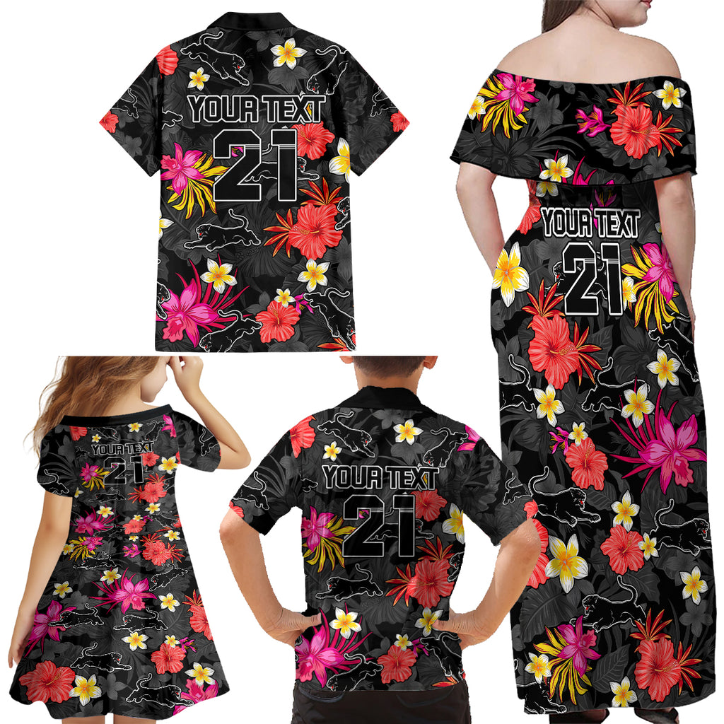 custom-panthers-rugby-family-matching-off-shoulder-maxi-dress-and-hawaiian-shirt-beautiful-floral-pattern-spring-summer-vibe