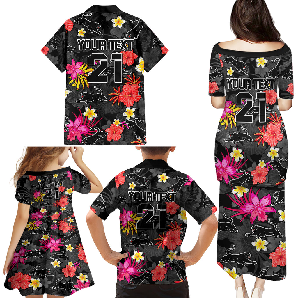 custom-panthers-rugby-family-matching-puletasi-dress-and-hawaiian-shirt-beautiful-floral-pattern-spring-summer-vibe