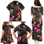 custom-panthers-rugby-family-matching-puletasi-dress-and-hawaiian-shirt-beautiful-floral-pattern-spring-summer-vibe
