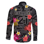 custom-panthers-rugby-family-matching-tank-maxi-dress-and-hawaiian-shirt-beautiful-floral-pattern-spring-summer-vibe