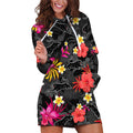 custom-panthers-rugby-hoodie-dress-beautiful-floral-pattern-spring-summer-vibe