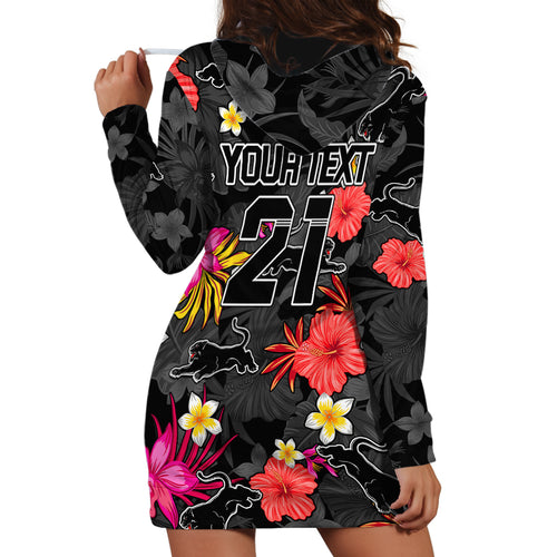 custom-panthers-rugby-hoodie-dress-beautiful-floral-pattern-spring-summer-vibe