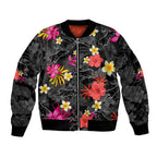 custom-panthers-rugby-sleeve-zip-bomber-jacket-beautiful-floral-pattern-spring-summer-vibe