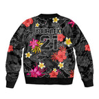custom-panthers-rugby-sleeve-zip-bomber-jacket-beautiful-floral-pattern-spring-summer-vibe