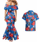 knights-rugby-couples-matching-mermaid-dress-and-hawaiian-shirt-beautiful-floral-pattern-spring-summer-vibe