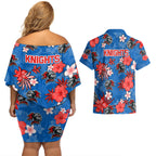 knights-rugby-couples-matching-off-shoulder-short-dress-and-hawaiian-shirt-beautiful-floral-pattern-spring-summer-vibe