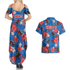 knights-rugby-couples-matching-summer-maxi-dress-and-hawaiian-shirt-beautiful-floral-pattern-spring-summer-vibe