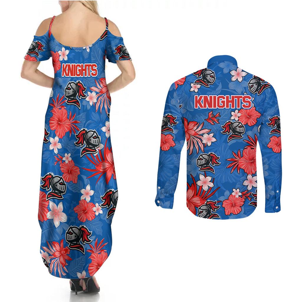 knights-rugby-couples-matching-summer-maxi-dress-and-long-sleeve-button-shirts-beautiful-floral-pattern-spring-summer-vibe