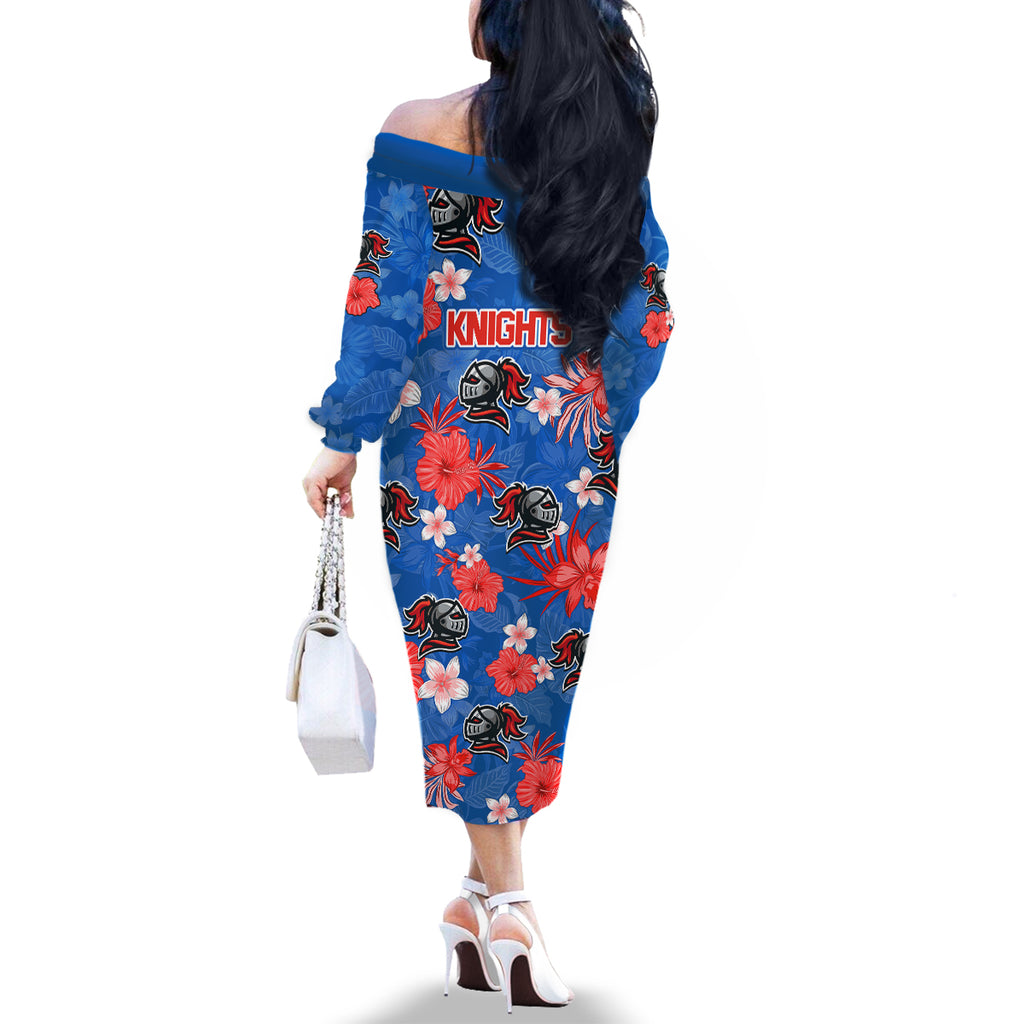 knights-rugby-family-matching-off-shoulder-long-sleeve-dress-and-hawaiian-shirt-beautiful-floral-pattern-spring-summer-vibe