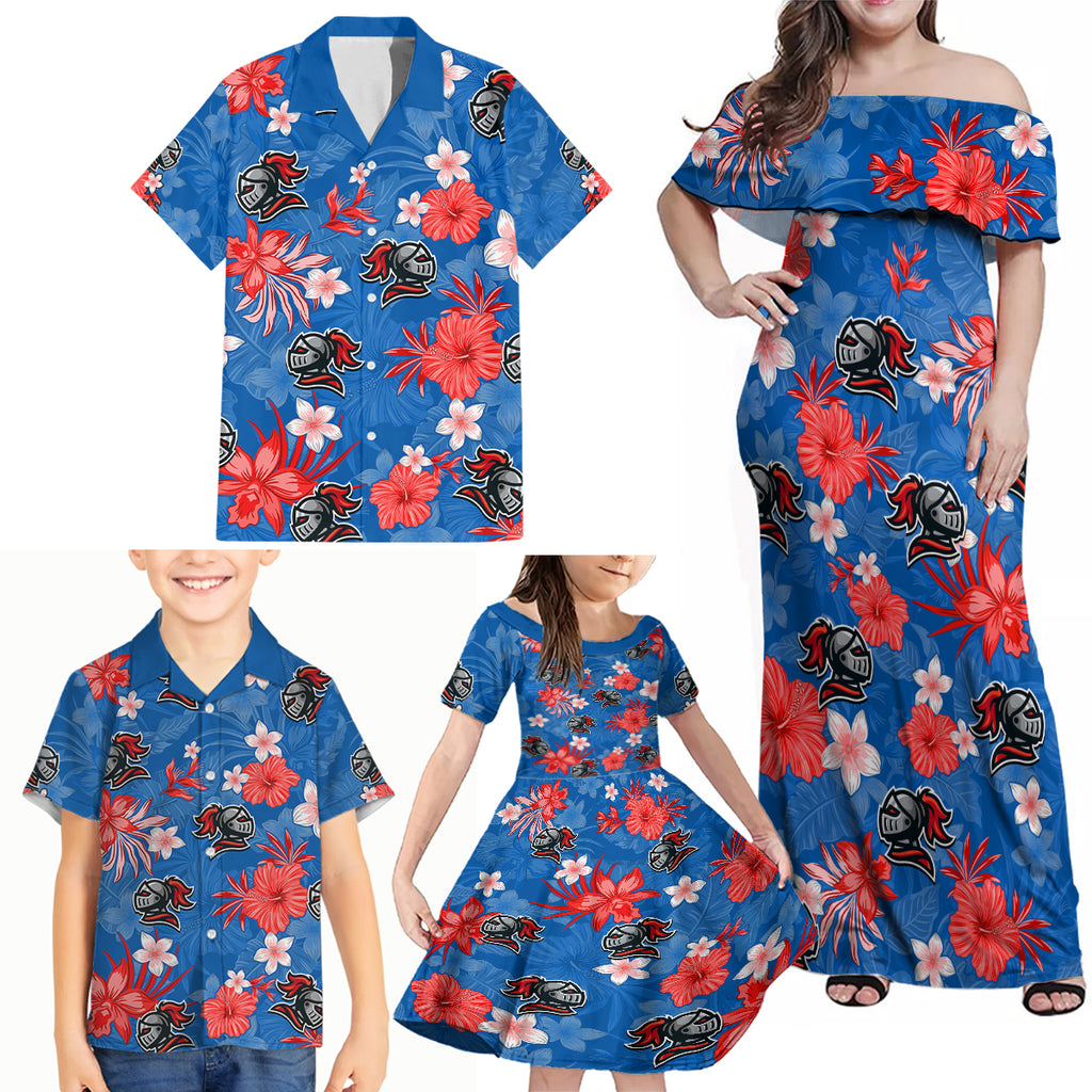 knights-rugby-family-matching-off-shoulder-maxi-dress-and-hawaiian-shirt-beautiful-floral-pattern-spring-summer-vibe