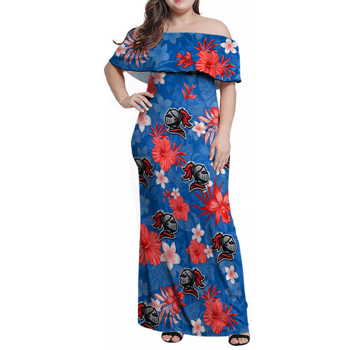 knights-rugby-family-matching-off-shoulder-maxi-dress-and-hawaiian-shirt-beautiful-floral-pattern-spring-summer-vibe