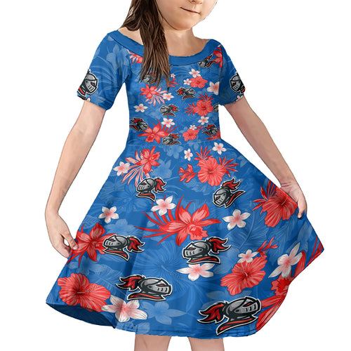 knights-rugby-family-matching-off-shoulder-short-dress-and-hawaiian-shirt-beautiful-floral-pattern-spring-summer-vibe