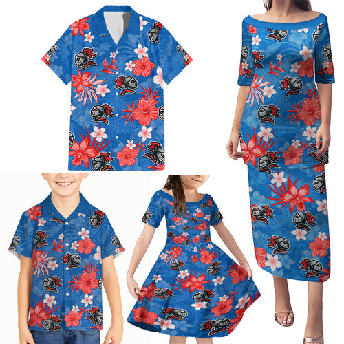 knights-rugby-family-matching-puletasi-dress-and-hawaiian-shirt-beautiful-floral-pattern-spring-summer-vibe