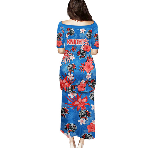 knights-rugby-family-matching-puletasi-dress-and-hawaiian-shirt-beautiful-floral-pattern-spring-summer-vibe