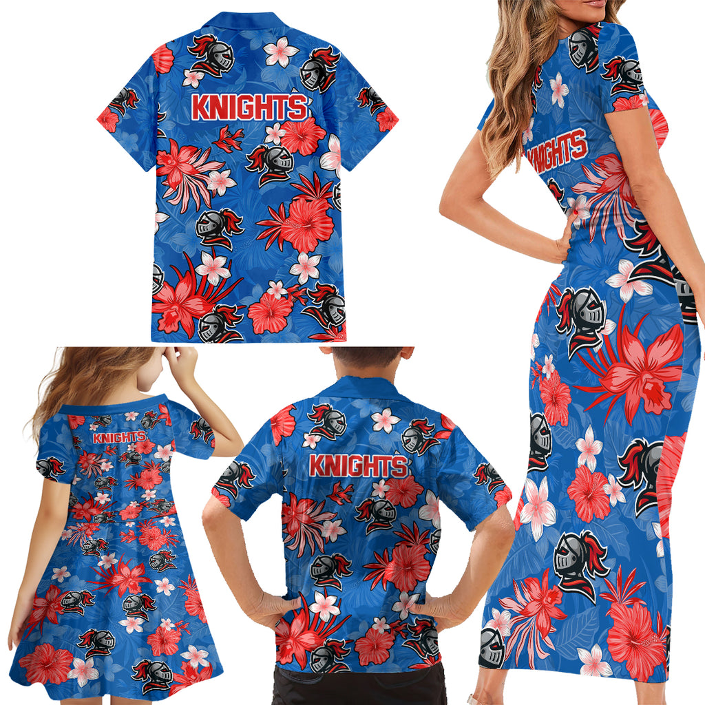 knights-rugby-family-matching-short-sleeve-bodycon-dress-and-hawaiian-shirt-beautiful-floral-pattern-spring-summer-vibe