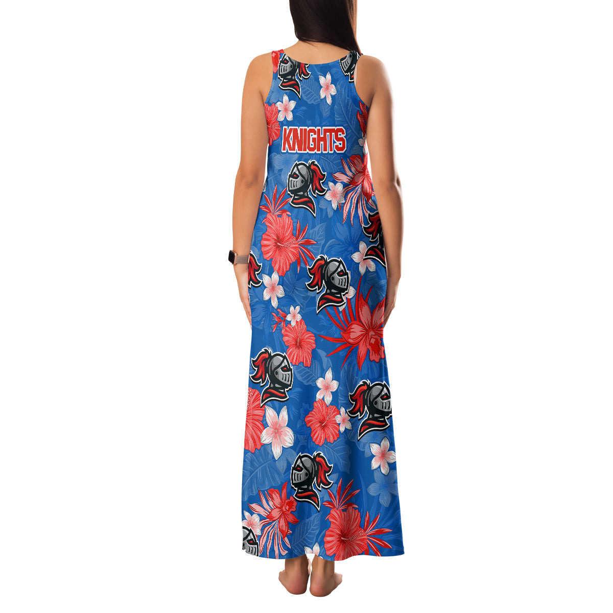 knights-rugby-family-matching-tank-maxi-dress-and-hawaiian-shirt-beautiful-floral-pattern-spring-summer-vibe