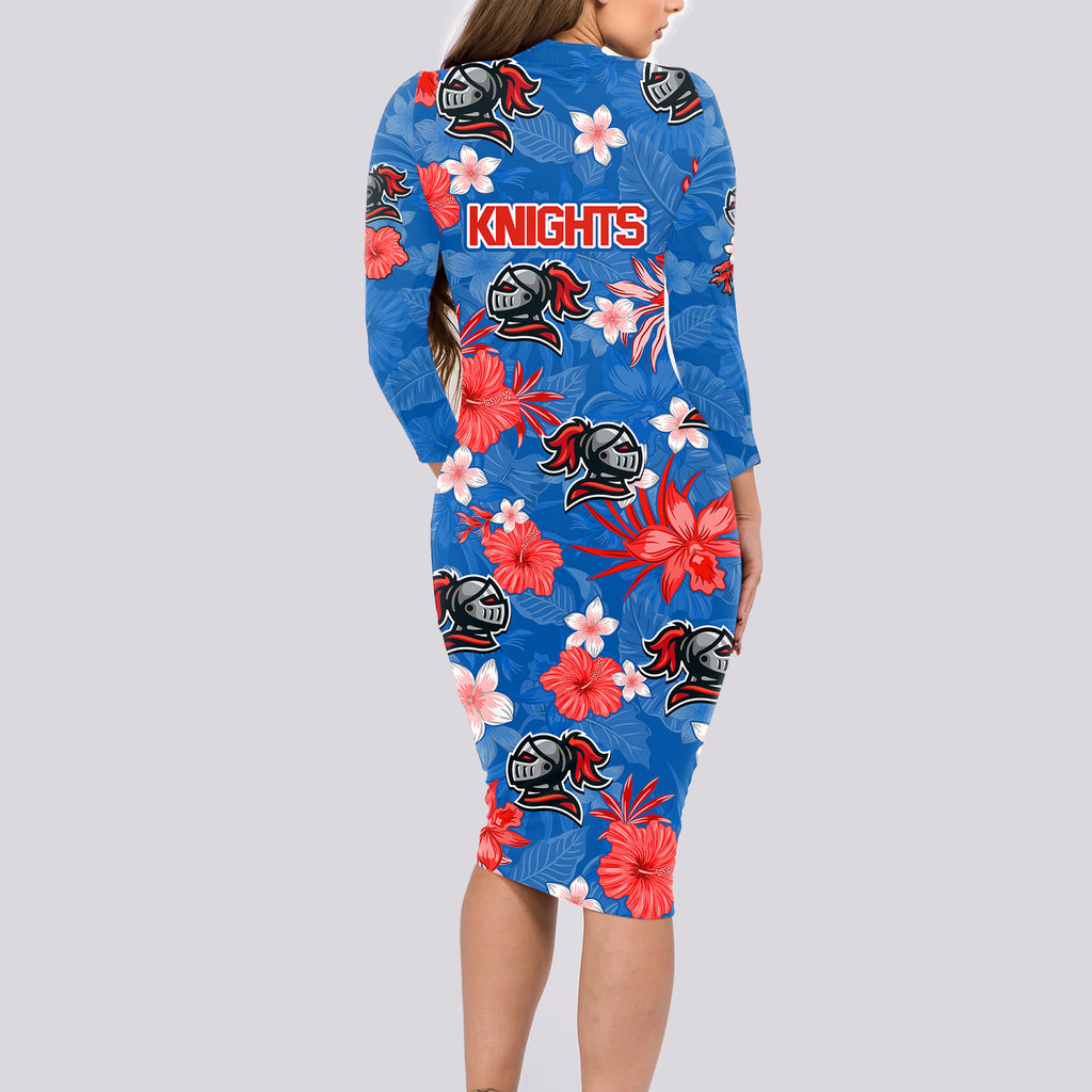 knights-rugby-long-sleeve-bodycon-dress-beautiful-floral-pattern-spring-summer-vibe
