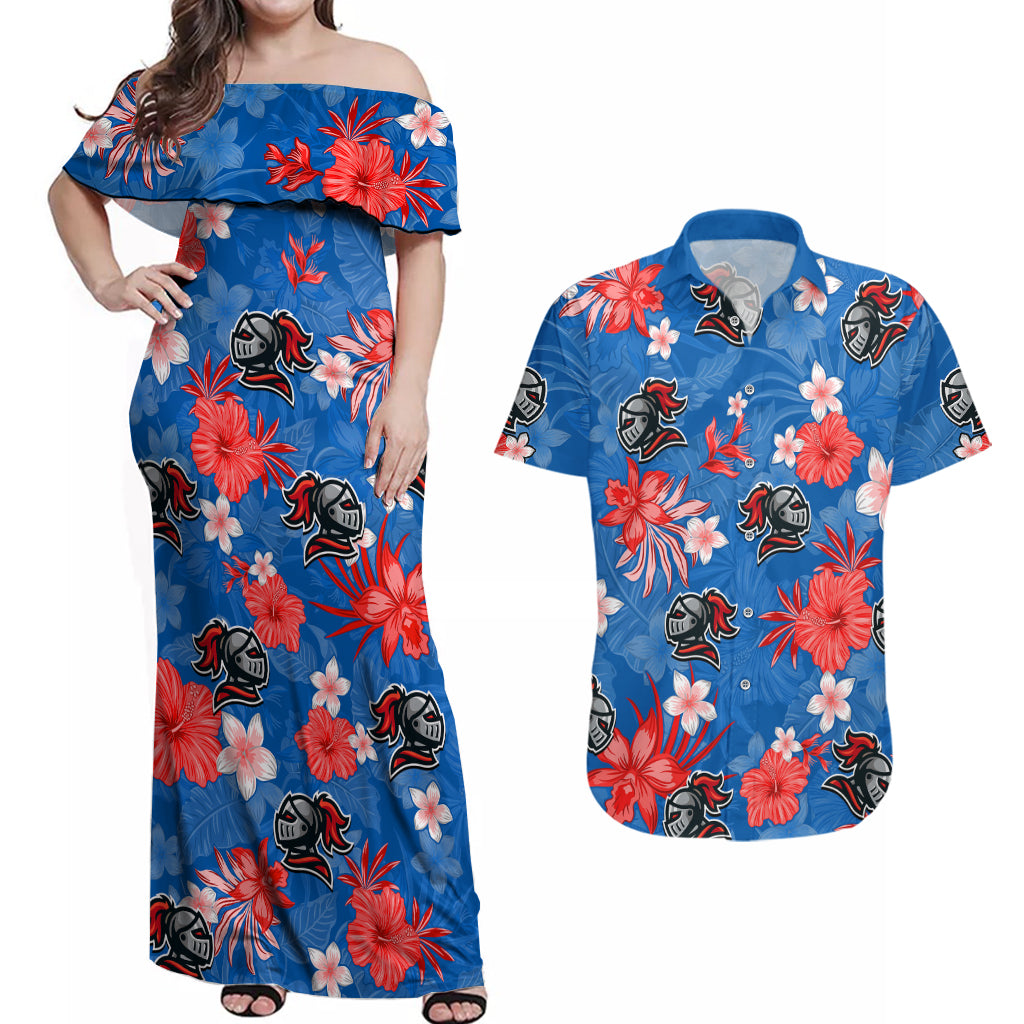 custom-knights-rugby-couples-matching-off-shoulder-maxi-dress-and-hawaiian-shirt-beautiful-floral-pattern-spring-summer-vibe
