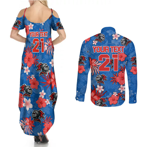 custom-knights-rugby-couples-matching-summer-maxi-dress-and-long-sleeve-button-shirts-beautiful-floral-pattern-spring-summer-vibe
