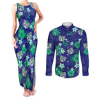 warriors-rugby-couples-matching-tank-maxi-dress-and-long-sleeve-button-shirts-beautiful-floral-pattern-spring-summer-vibe