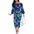 warriors-rugby-off-the-shoulder-long-sleeve-dress-beautiful-floral-pattern-spring-summer-vibe
