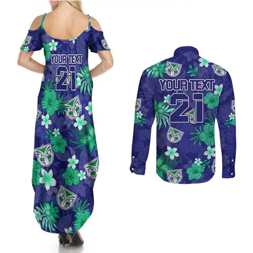 custom-warriors-rugby-couples-matching-summer-maxi-dress-and-long-sleeve-button-shirts-beautiful-floral-pattern-spring-summer-vibe