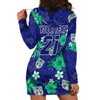 custom-warriors-rugby-hoodie-dress-beautiful-floral-pattern-spring-summer-vibe