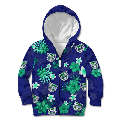 custom-warriors-rugby-kid-hoodie-beautiful-floral-pattern-spring-summer-vibe