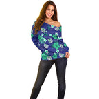 custom-warriors-rugby-off-shoulder-sweater-beautiful-floral-pattern-spring-summer-vibe