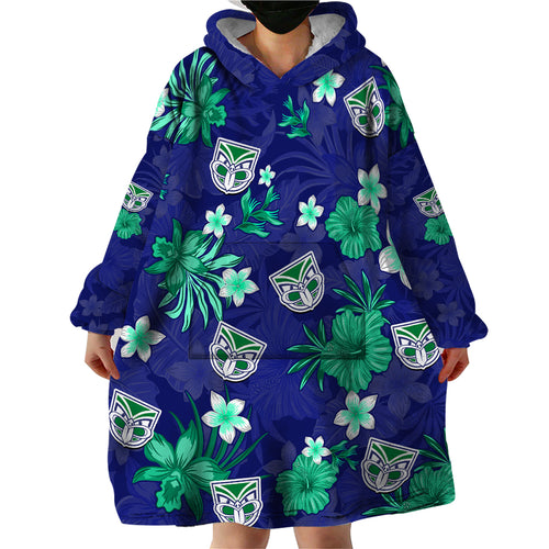 custom-warriors-rugby-wearable-blanket-hoodie-beautiful-floral-pattern-spring-summer-vibe
