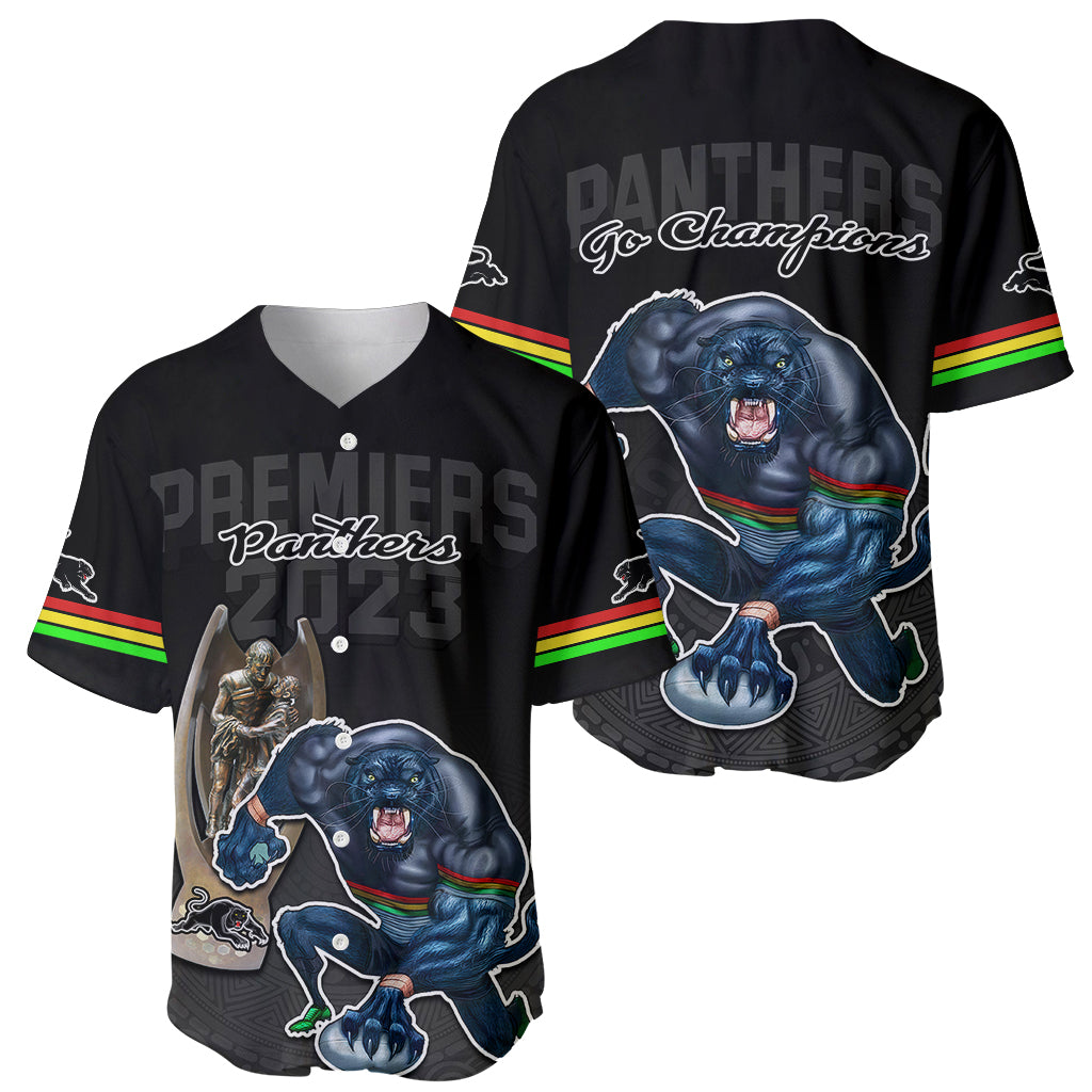 panthers-premier-2023-baseball-jersey-mascot-with-nrl-trophy-black-version