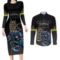 panthers-premier-2023-couples-matching-long-sleeve-bodycon-dress-and-long-sleeve-button-shirts-mascot-with-nrl-trophy-black-version