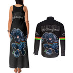 panthers-premier-2023-couples-matching-tank-maxi-dress-and-long-sleeve-button-shirts-mascot-with-nrl-trophy-black-version