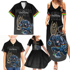 panthers-premier-2023-family-matching-summer-maxi-dress-and-hawaiian-shirt-mascot-with-nrl-trophy-black-version