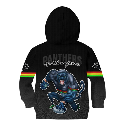 panthers-premier-2023-kid-hoodie-mascot-with-nrl-trophy-black-version