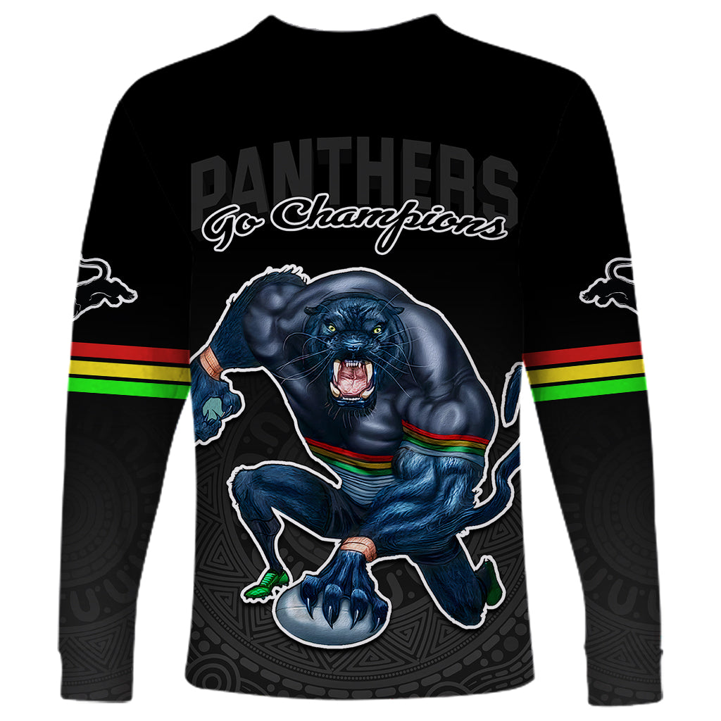 panthers-premier-2023-long-sleeve-shirt-mascot-with-nrl-trophy-black-version