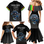 custom-panthers-premier-2023-family-matching-mermaid-dress-and-hawaiian-shirt-mascot-with-nrl-trophy-black-version