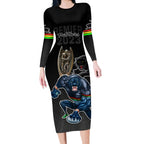 custom-panthers-premier-2023-long-sleeve-bodycon-dress-mascot-with-nrl-trophy-black-version
