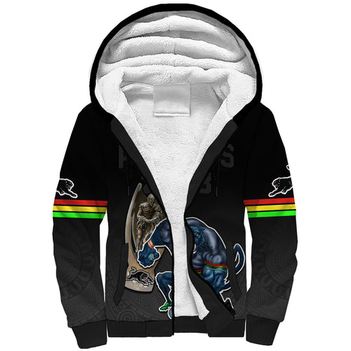 custom-panthers-premier-2023-sherpa-hoodie-mascot-with-nrl-trophy-black-version