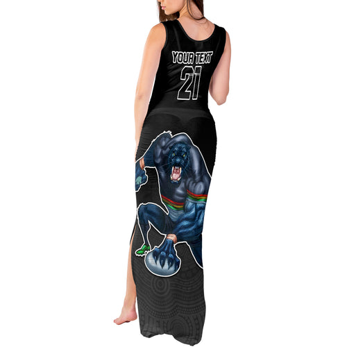 custom-panthers-premier-2023-tank-maxi-dress-mascot-with-nrl-trophy-black-version