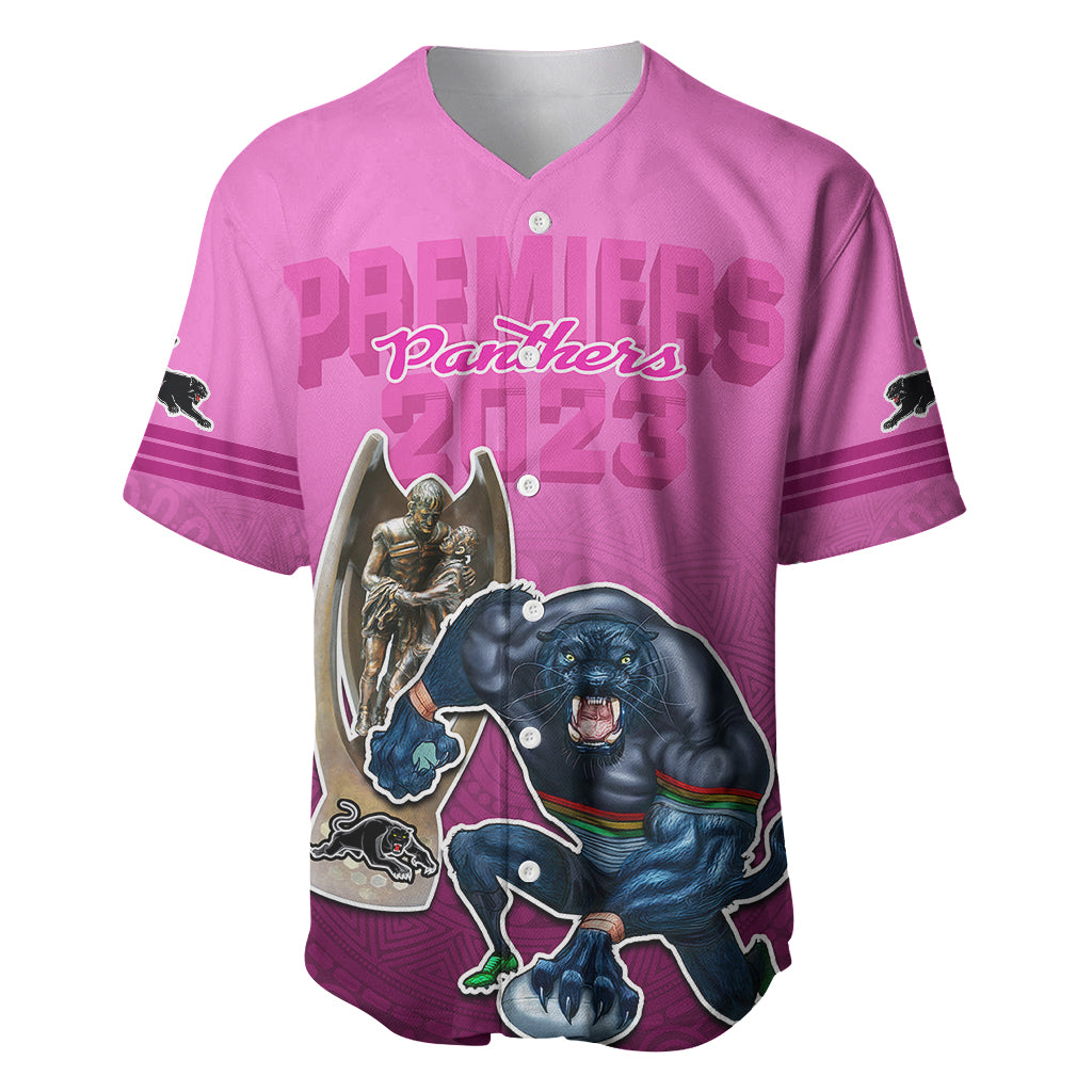panthers-premier-2024-baseball-jersey-mascot-with-nrl-trophy-pink-version