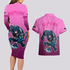 panthers-premier-2024-couples-matching-long-sleeve-bodycon-dress-and-hawaiian-shirt-mascot-with-nrl-trophy-pink-version