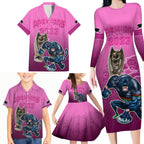 panthers-premier-2024-family-matching-long-sleeve-bodycon-dress-and-hawaiian-shirt-mascot-with-nrl-trophy-pink-version