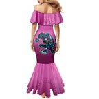 panthers-premier-2024-family-matching-mermaid-dress-and-hawaiian-shirt-mascot-with-nrl-trophy-pink-version