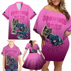 panthers-premier-2024-family-matching-off-shoulder-short-dress-and-hawaiian-shirt-mascot-with-nrl-trophy-pink-version