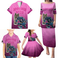 panthers-premier-2024-family-matching-puletasi-dress-and-hawaiian-shirt-mascot-with-nrl-trophy-pink-version