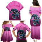 panthers-premier-2024-family-matching-puletasi-dress-and-hawaiian-shirt-mascot-with-nrl-trophy-pink-version